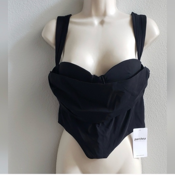 marthea Tops - Marthea Black Strapless top.   <<<<279>>>>